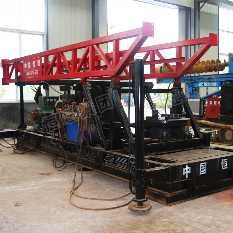 SPJ-400 High leg hydraulic drilling tower crawler drilling rig