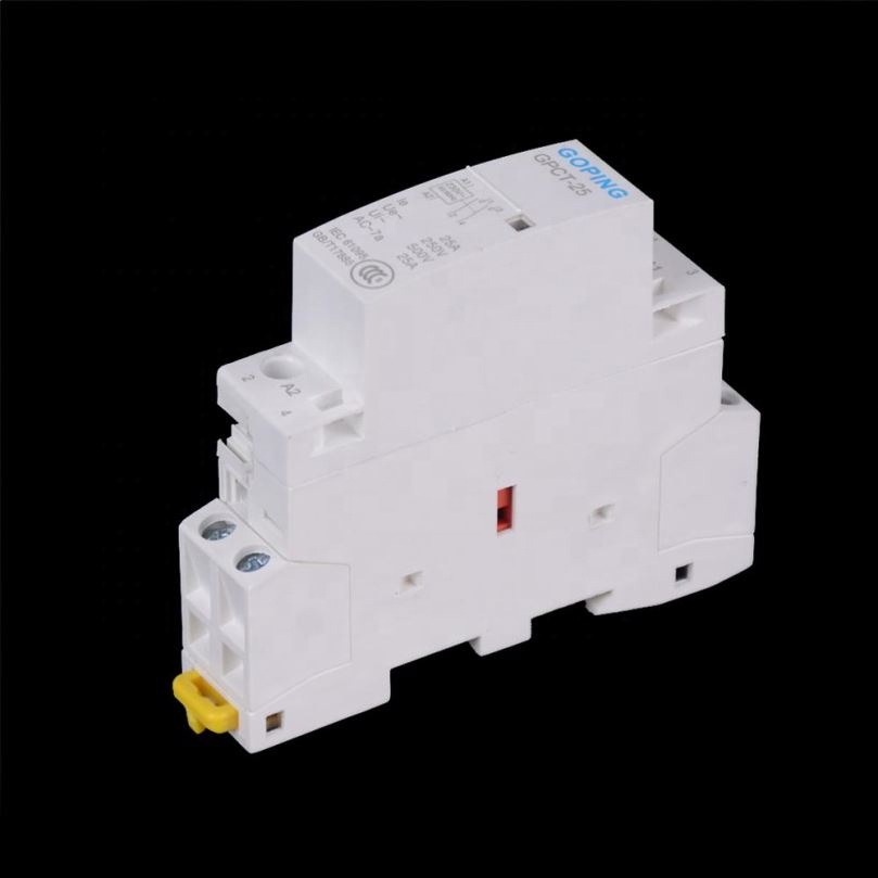 GPCT-25A 2P 2NO 220V 50/60HZ Din Rail Household Ac Modular Contactor 2NO