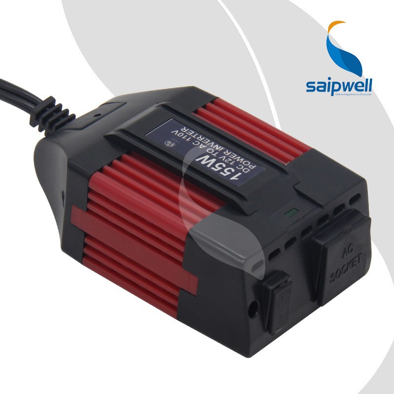 Manufacture Saipwell New Product Micro Car Power Inverter 75W/100W/120W/155W/300W