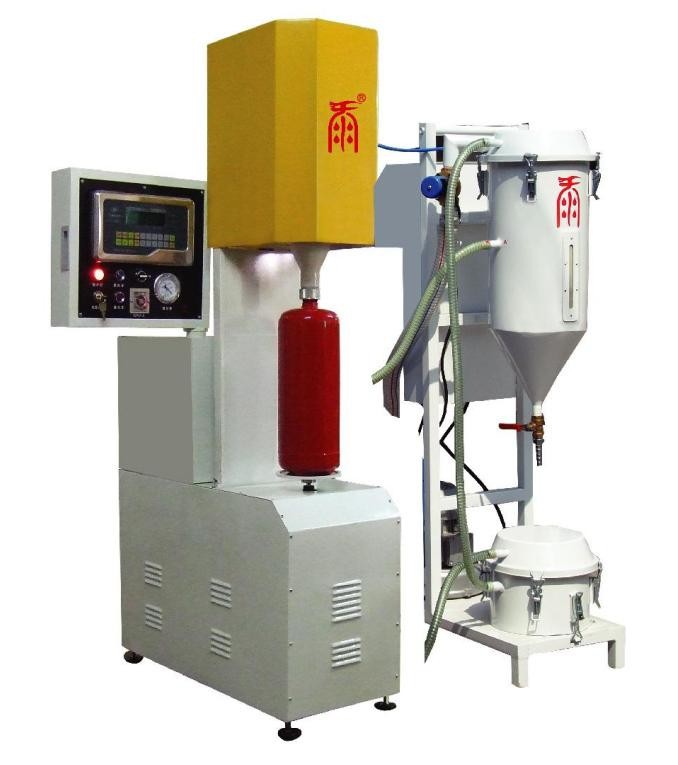 GMF-F auto manual dry powder fire extinguisher refill machine