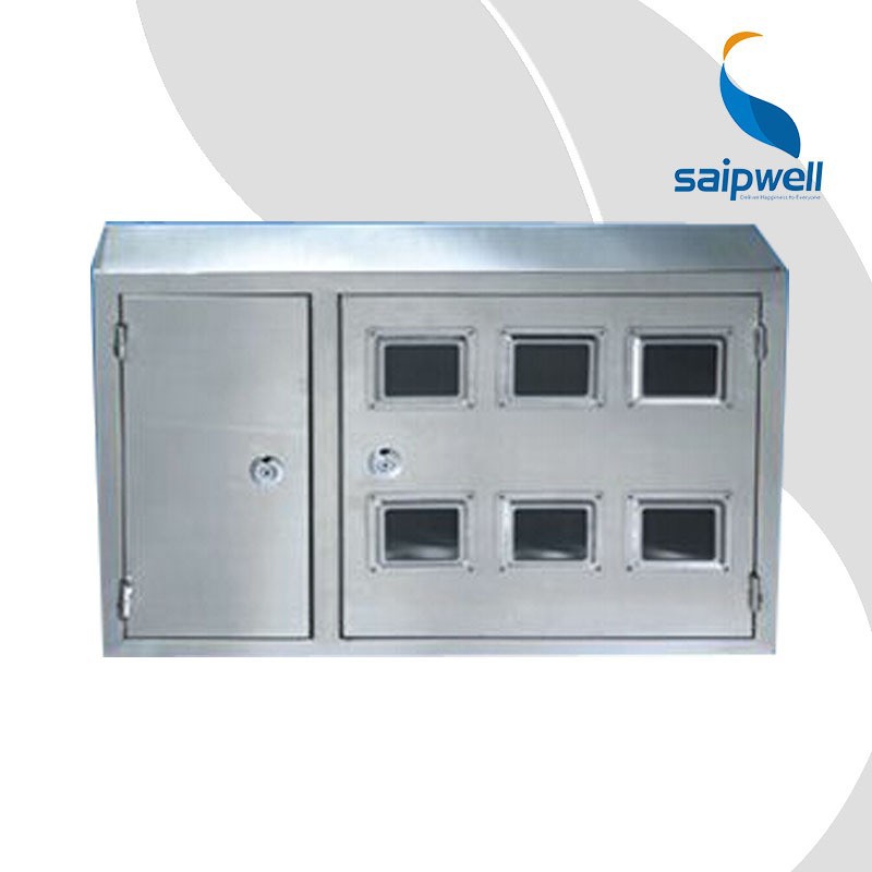 SAIP/SAIPWELL High Quality Outdoor Stainless Waterproof boxes for electric meters