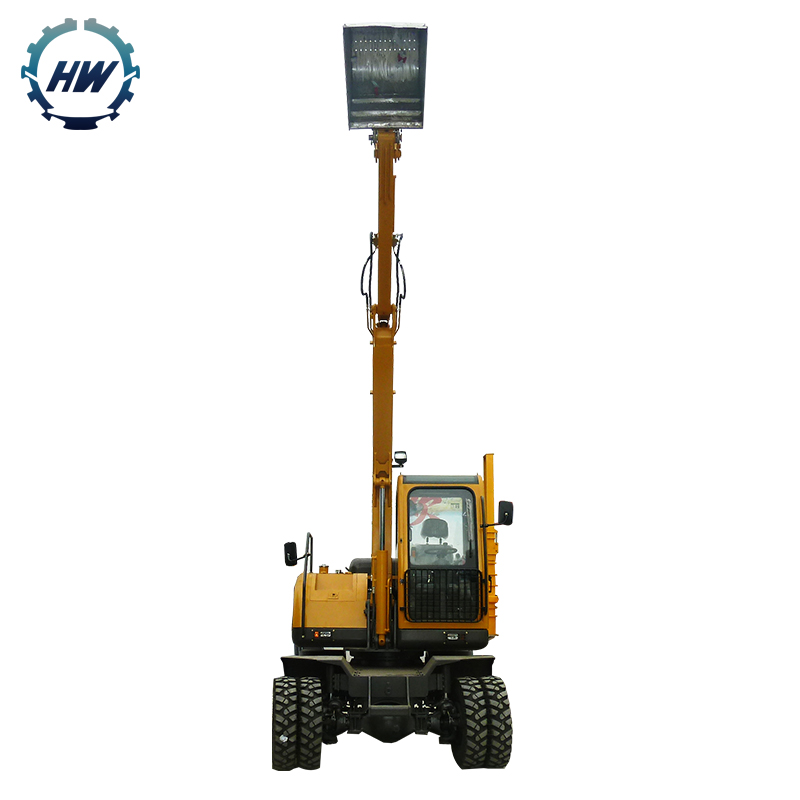 Chinese cheap wheel excavator price in dubai