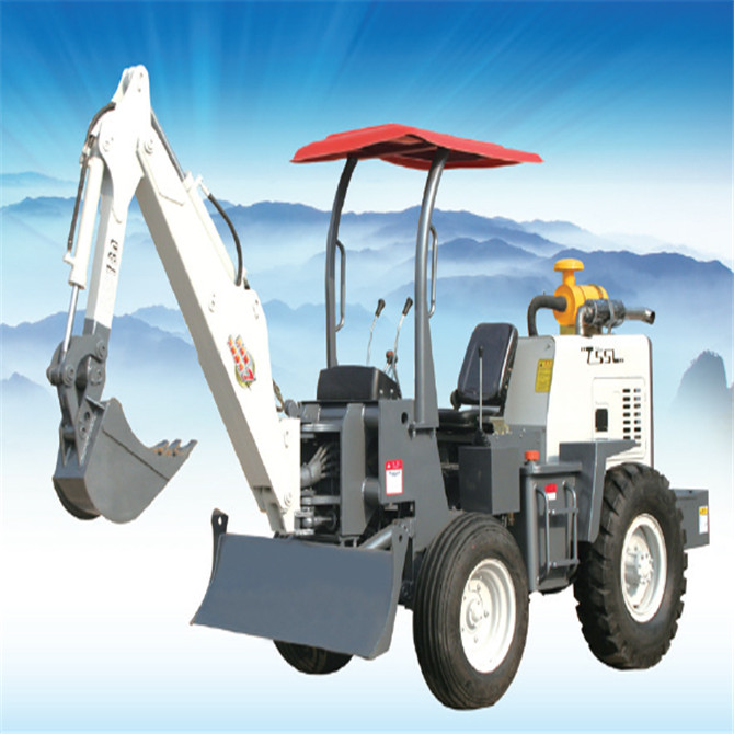 China Supplier Manufacture  Wheel Loader Type Mini Excavator