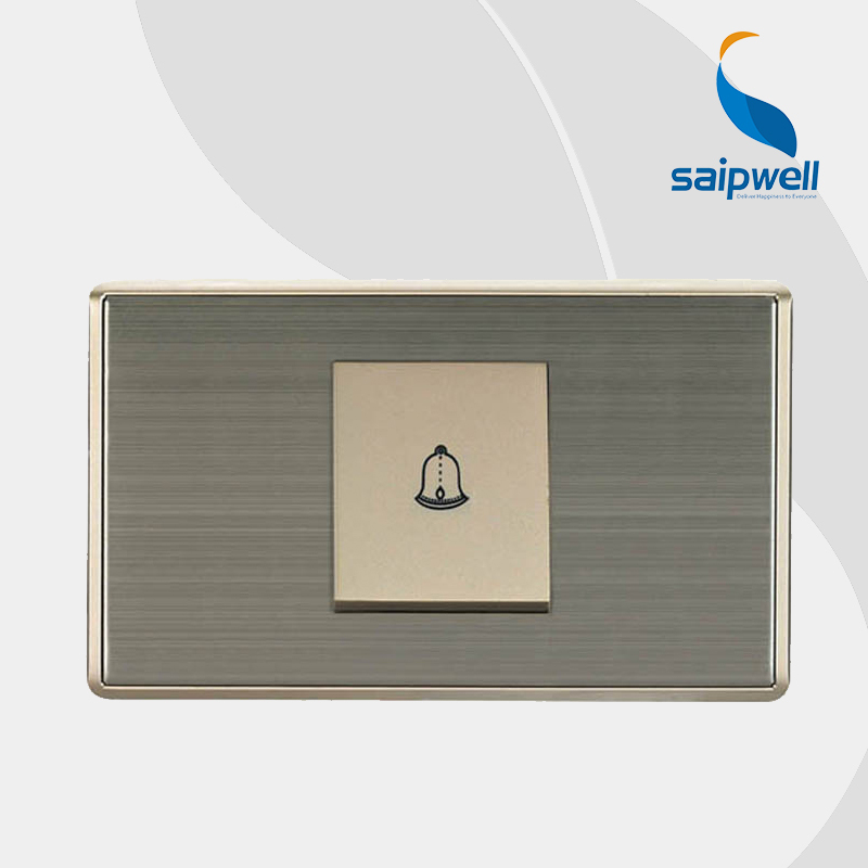 SAIP/SAIPWELL Multi Nation Hot Sale European Standard CE 2 Gang Wall Socket