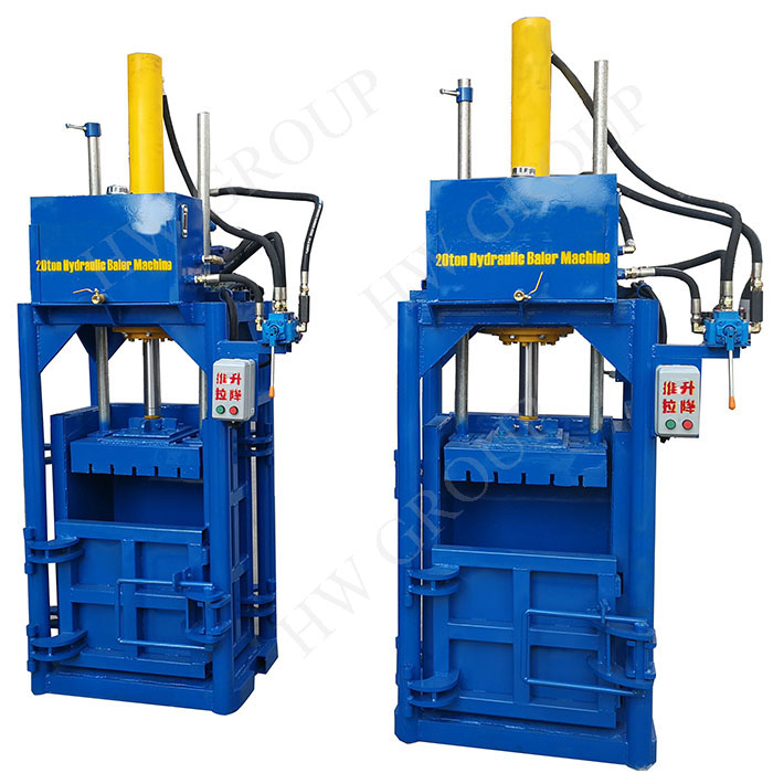 Vacuum cloth horizontal baler machine