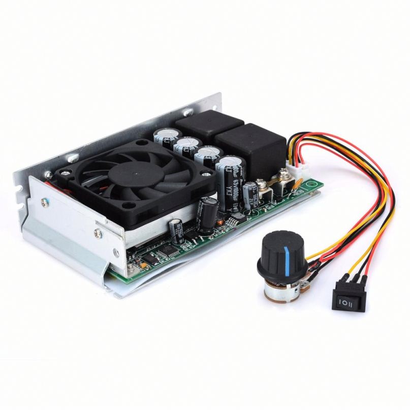 DC 10-50V 100A 3000W Programable Reversible PWM Control Motor Speed Controller