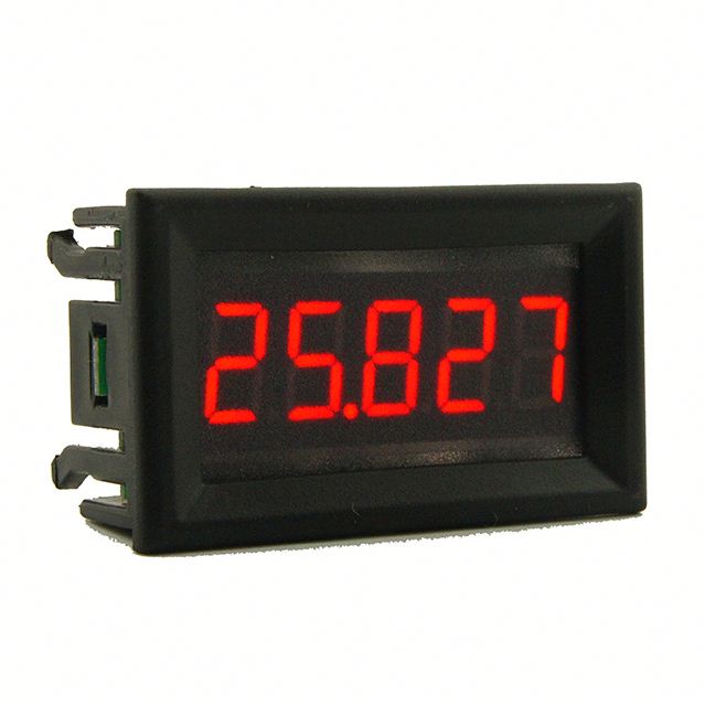DC 0-33.000V Three Wire 5 Digit 0.36 Digital Voltmeter Blue/Green/Yellow/Red 0.36 inch LED Volt Panel Meter DC Voltage Detector