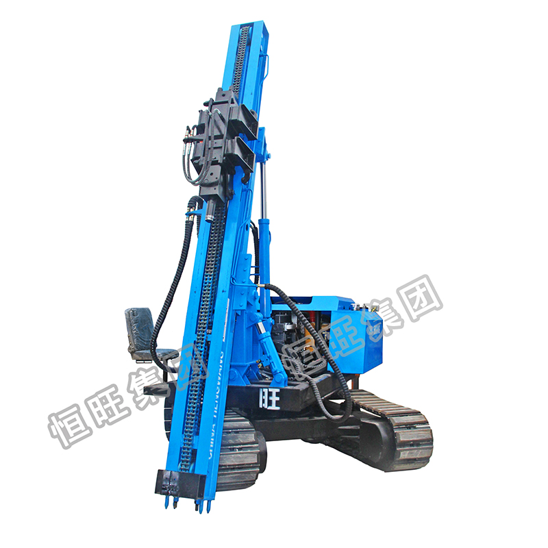 Solar Power Photovoltaic Crawler Ground Screw Pile Driver