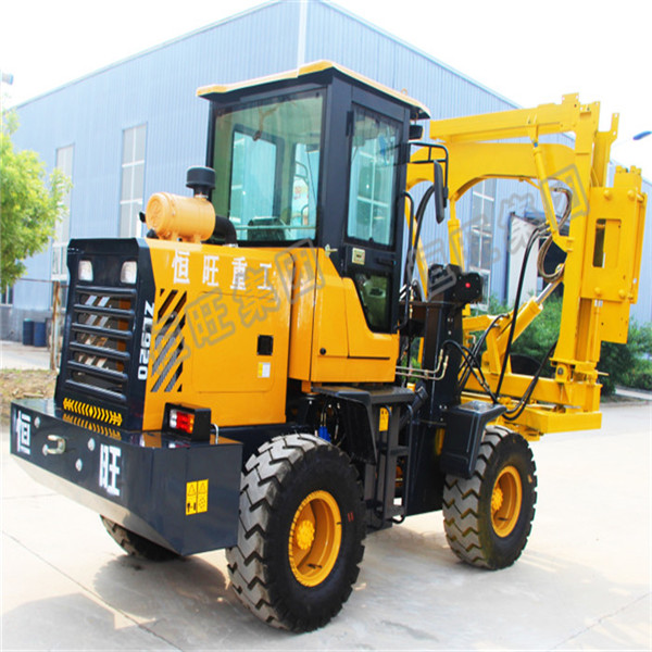 Cheap Diesel Powered Fence Post Pounder Guardrail Pile Driver