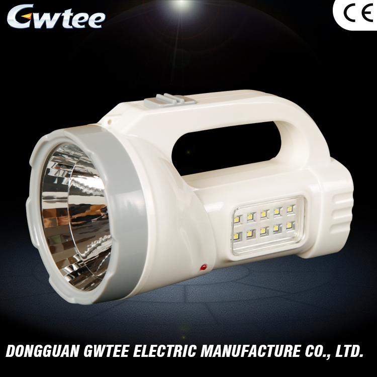 Hot selling dual lights 10000mAH 10W led spotlight 8516