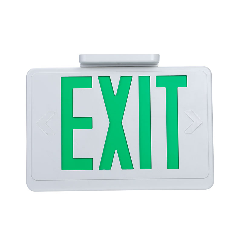 High quality low price 3w single face or double face rechargeable IP30 waterproof led emergency exit sign light