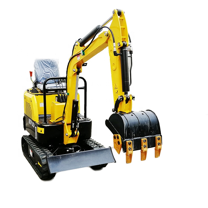 0.8ton mini crawler garden excavator for farming