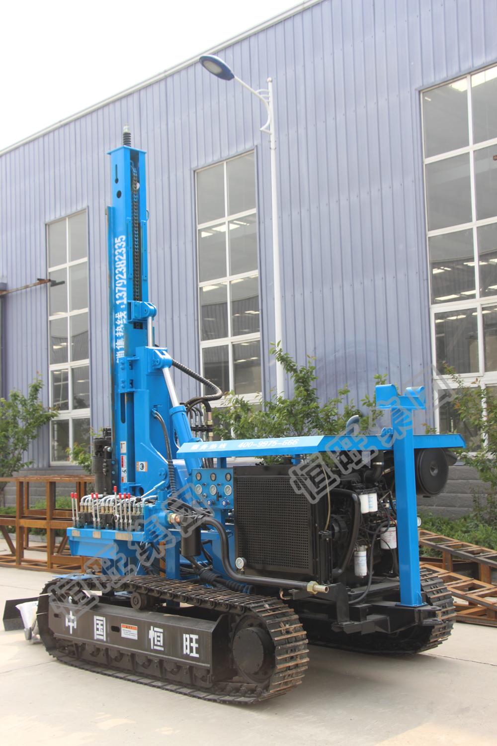 HW-360 pile machine solar hammer pile driver