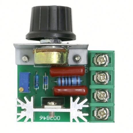 High Power Thyristor Dimmer Electronic Voltage Regulator AC 220V 2000W for Temperature Control