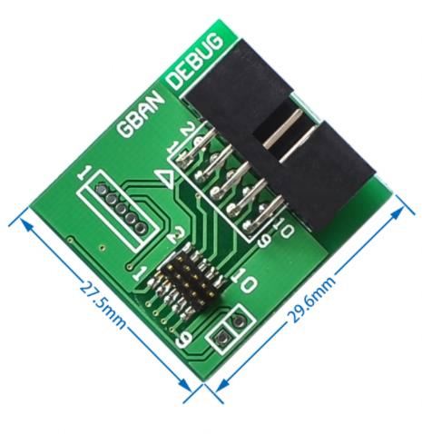 Downloader Cable BT 4.0 CC2540 zigbee CC2531 Sniffer USB Programmer Wire Download Programming Connector Board