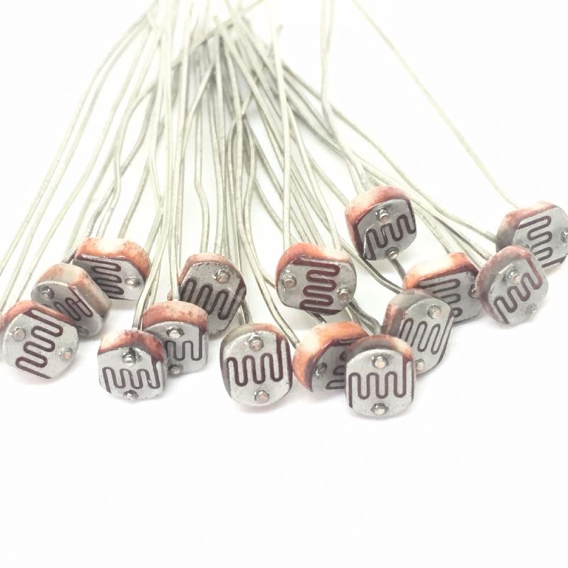5528 Light Dependent Resistor LDR 5MM Photoresistor wholesale and retail Photoconductive resistance LDR5528