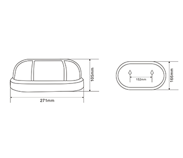 novelty import moisture-proof outdoor wall lamp for bathroom
