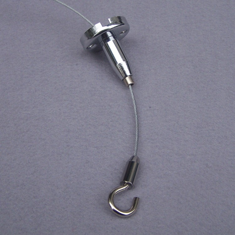 Pendant lamp holder 1meter Steel wire rope hook lighting accessory