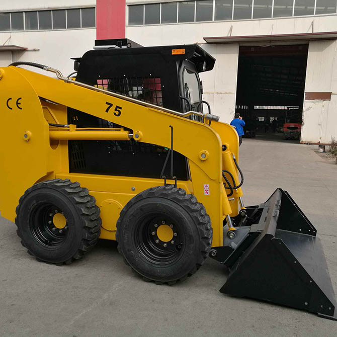 Mini skid wheel loader HY380 for sale