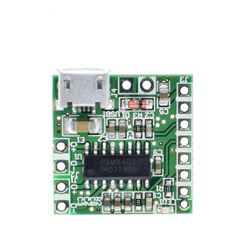 PAM8403 DC 5V Mini Class D 2x3W USB Power Amplifier Board DIY BT Speaker