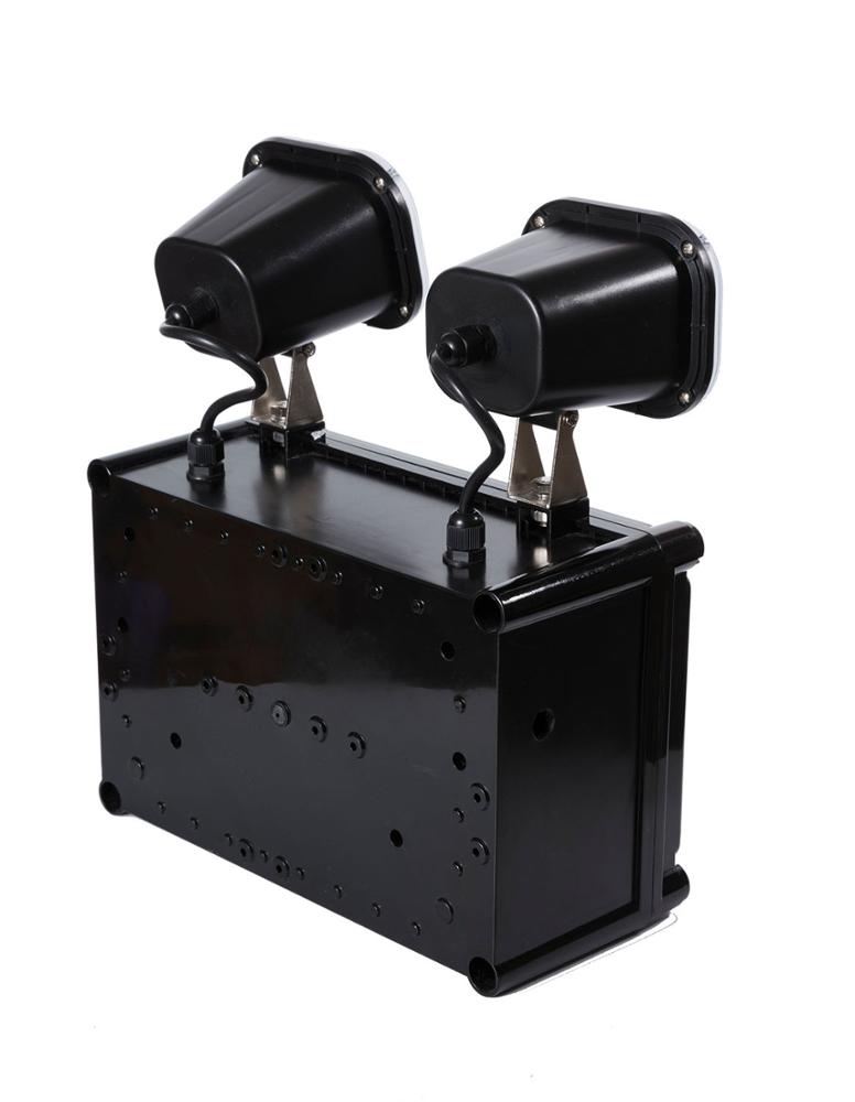 IP65 Waterproof LED Twin-spot Emergency Light, 220V Rechargeable Spotlsight