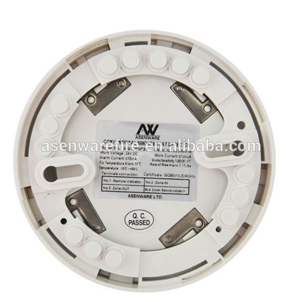 New Generation Conventional Smoke and Heat Detector with 2 wire connection