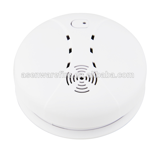 high sensitive travel smoke alarm smoke detector with 9v battery