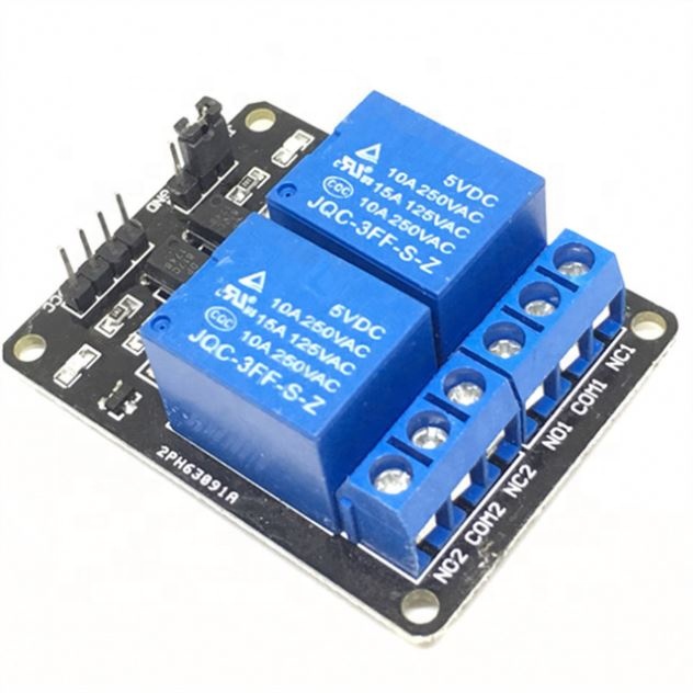 2-channel New 2 channel relay module relay expansion board 5V low level triggered 2-way relay module for