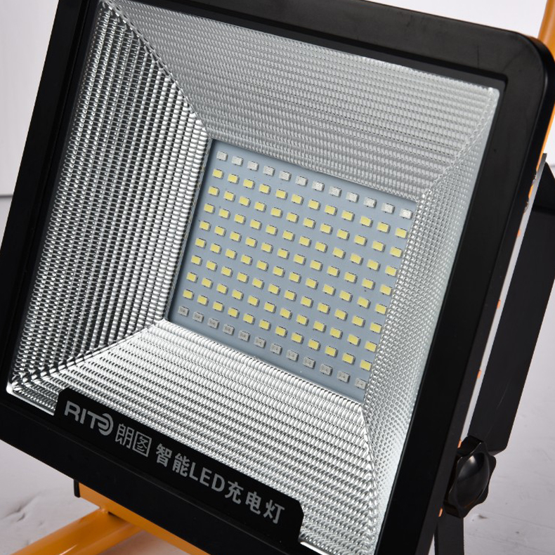 50W Rechargeable Portable Emergency Light Blue Red USB Emergency Light