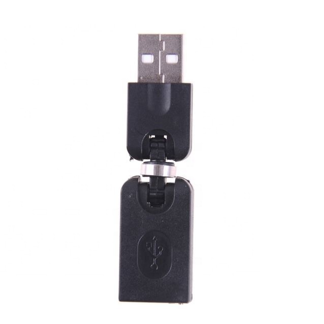 Flexible USB 2.0 Adapter Male To Female 360 Degree Rotating USB Adapter Flexible Swivel Twist Angle Extension Adapter
