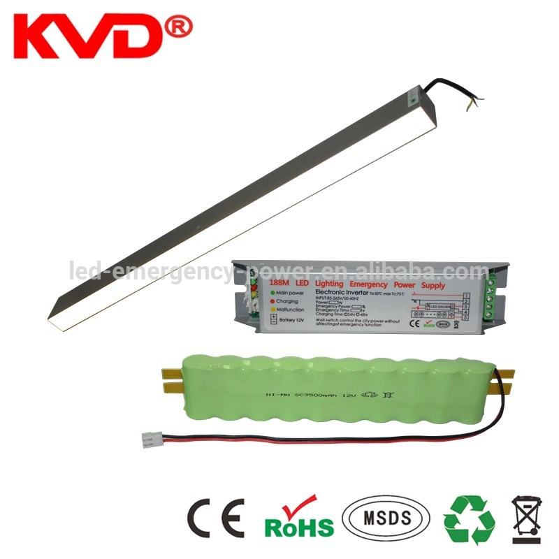 80W and Emergency led linear high bay light 25W 40W 60W Lighting emergency energy saving 50%