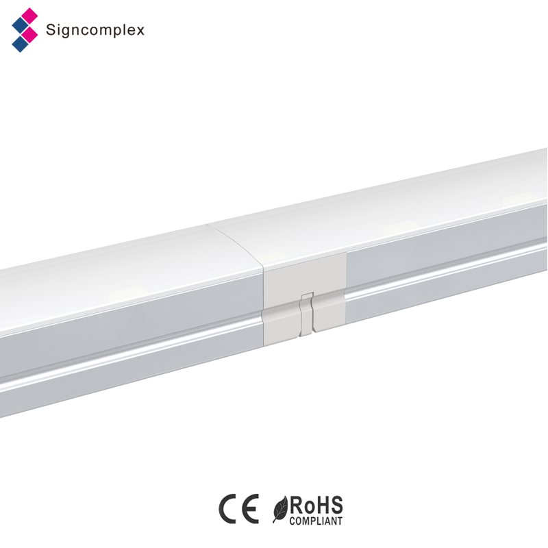 2835smd 12v white seamless light bar led rigid strip with aluminum profile