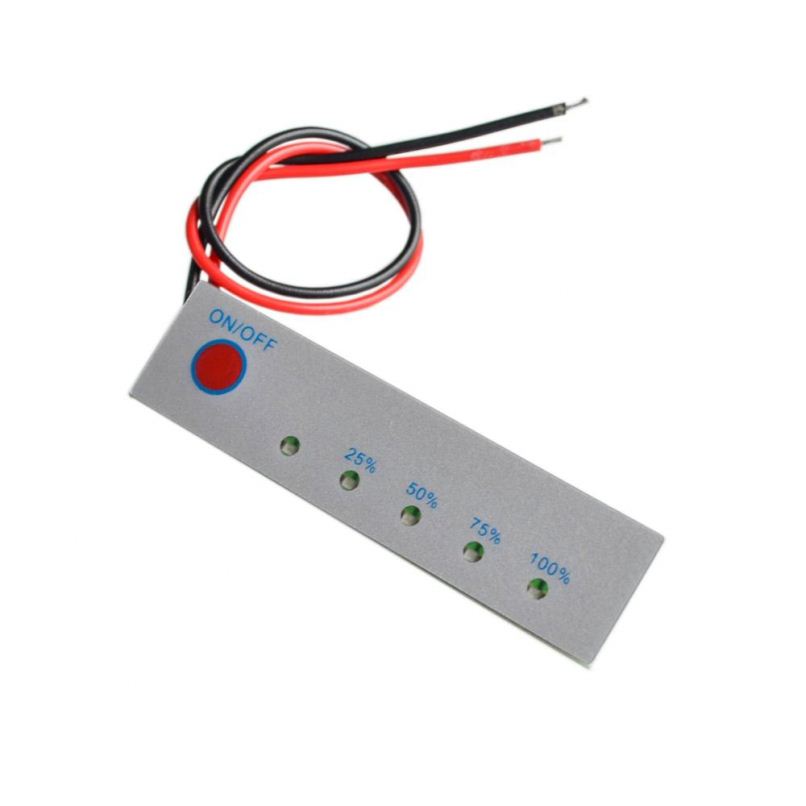 Waterproof 3S Li-ion Lithium Battery Capacity Indicator Electricity Power LEDs Display Board Meter Tester 12.6V