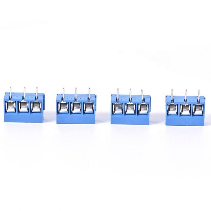 KF301-3P Straight Pin PCB 3 Pin Screw KF301-5.0-3P Pitch 5.0mm Terminal Block Connector Accessories