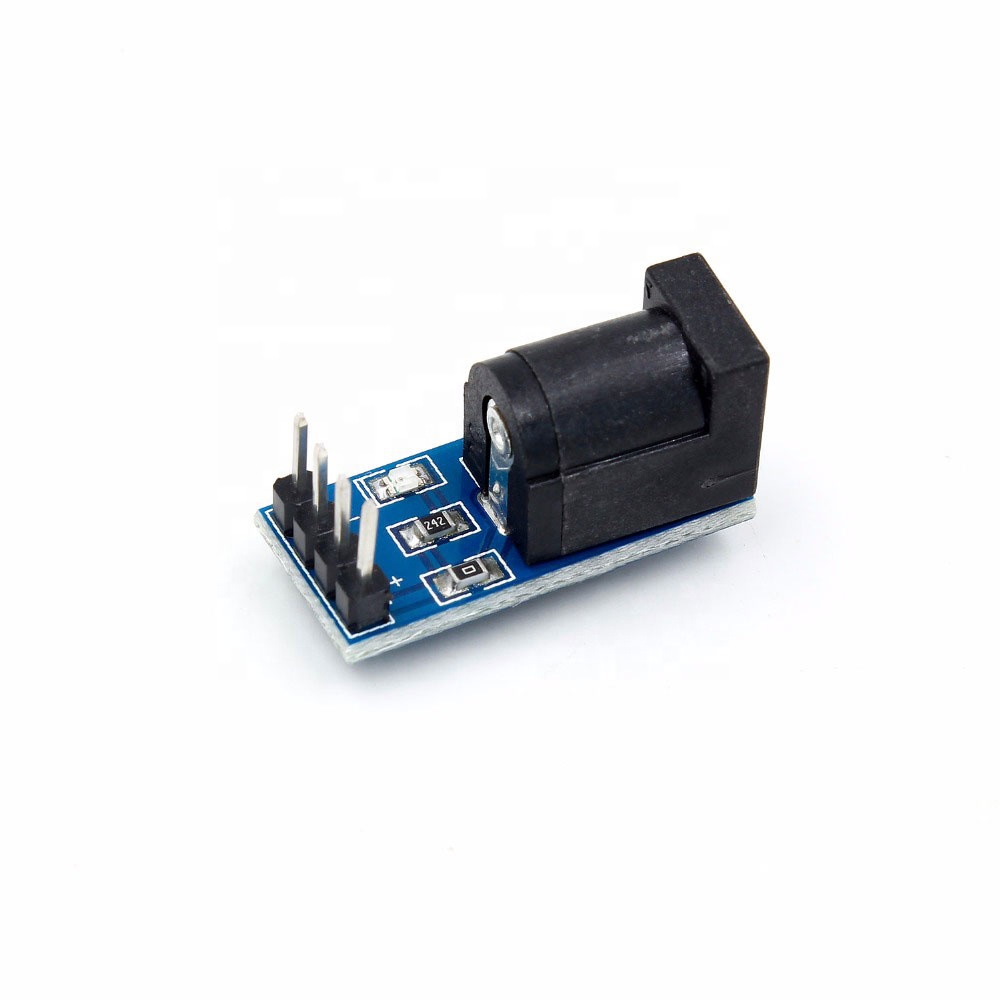5.5*2.1mm DC power supply Adapter board with 4 Pins Electronic component supplier China