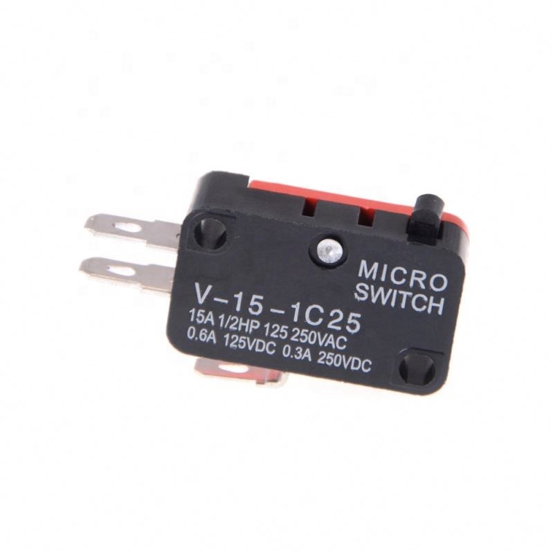 V-15-1C25 250V 16A Microwave Oven Door Arcade Cherry Push Button SPDT 1 NO 1 NC Micro Switch
