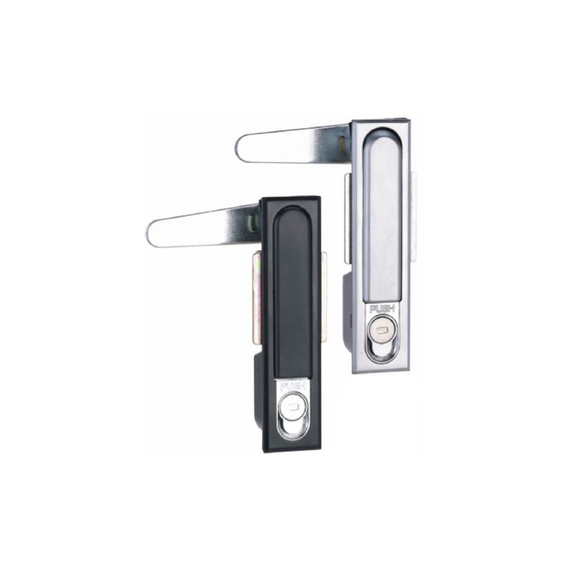 SAIPWELL Industrial Cabinet Door Zinc Alloy Cabinet Slide Lock With Key