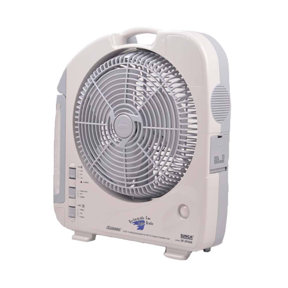 JUJINGYANG Portable desktop battery powered rechargeable stand fan