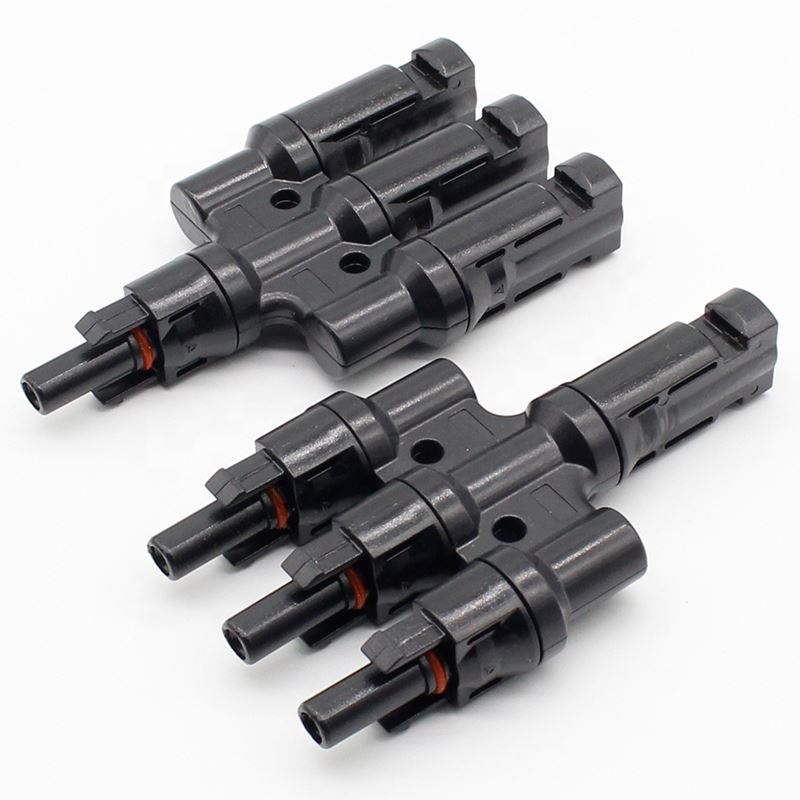 MC4 3T Connector male and female, MC4 3 Branch Solar Panel Connector