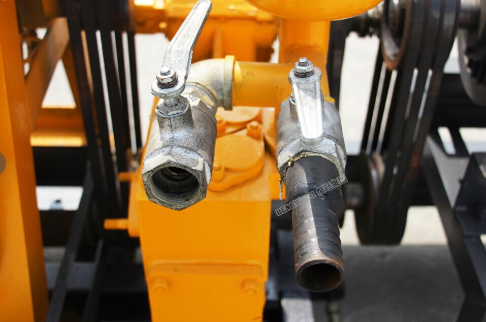 truck mounted bore hole water wel drilling rig