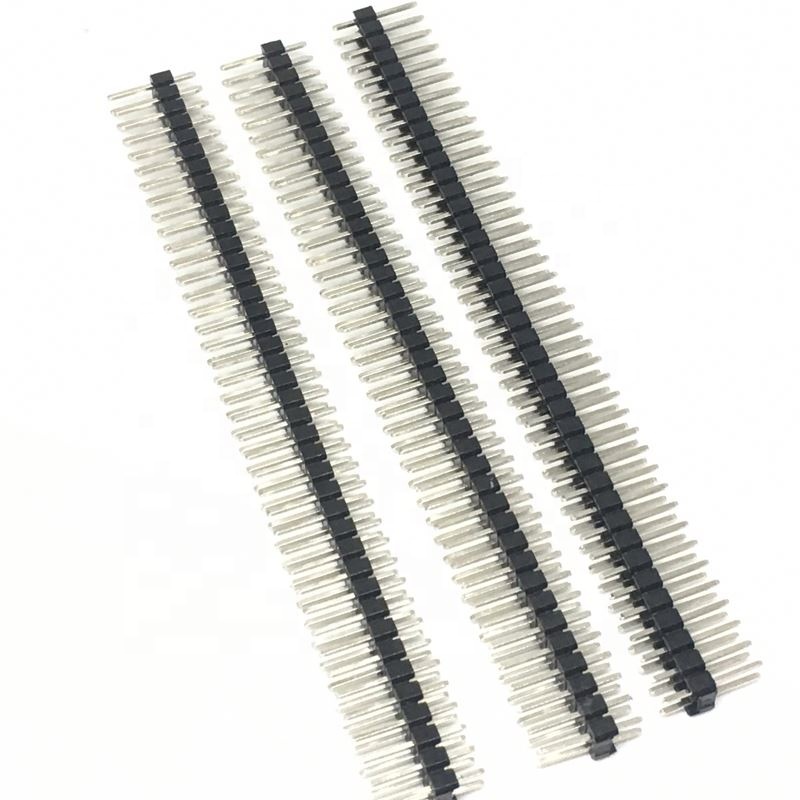 2X40 PIN Double row MALE 2.54MM PITCH PIN Header connector Strip 2X40PIN 2*40 40p 40PIN FOR PCB BOARD