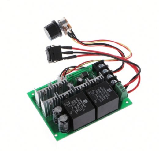 DC 10-50V Motor Speed Controller Reversible PWM Control Forward Reverse Switch
