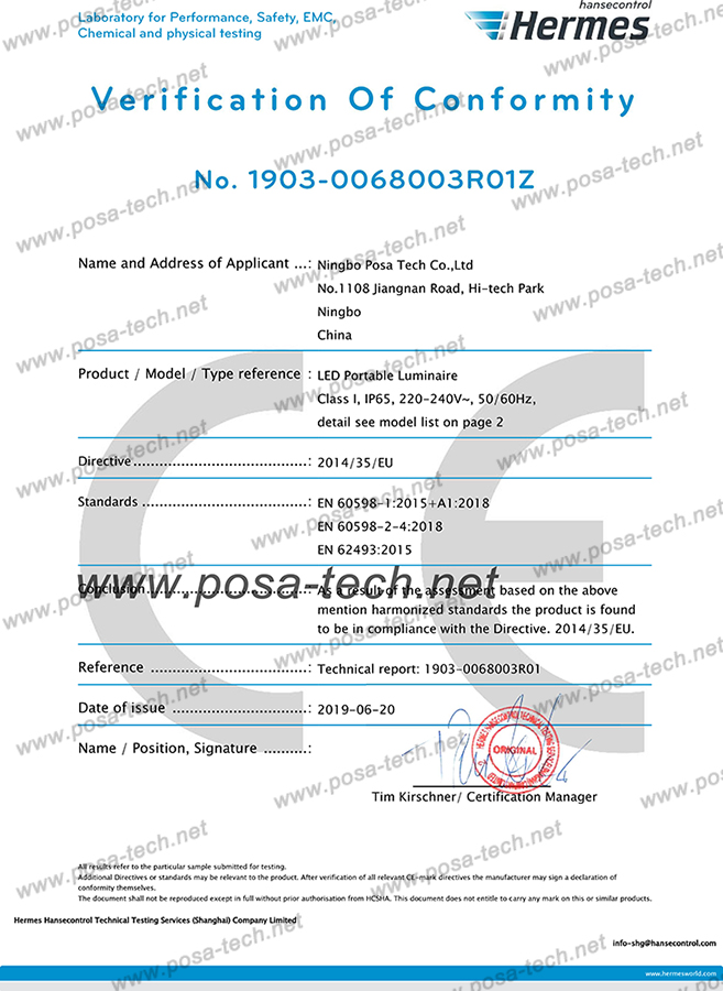 GS LED Work Light, IP65 Waterproof Floodlights with 1.5M Cord with Waterproof Plug, Outdoor Flood Lights with Stand