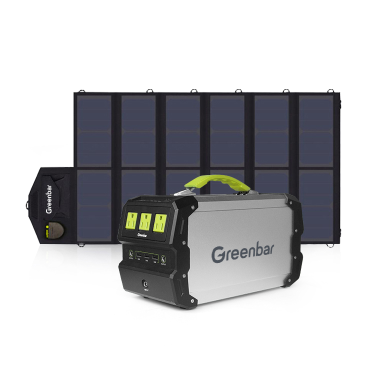Backup Power Hot Sale 400W Portable Pure Sine Wave Solar Generator
