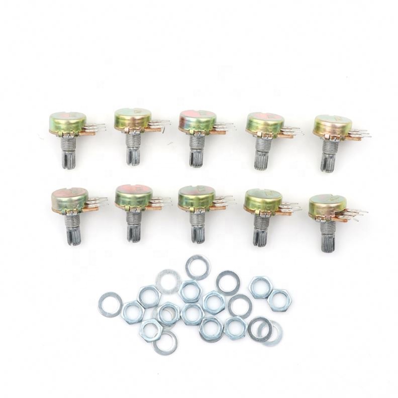 100K ohm Linear Taper Rotary Potentiometer Panel pot