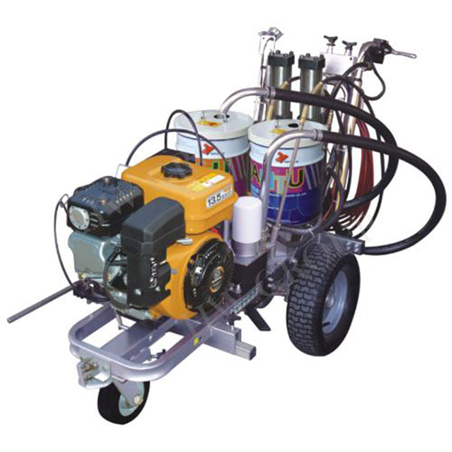 Primer spray paint road marking machine price