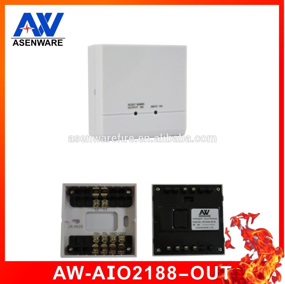 Analogue addressable fire alarm systems via computer control
