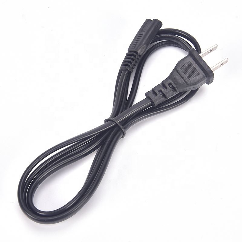 8 C7 To Euro Eu European 2 Pin AC Plug Power Cable Cord For Cameras Printers Notebook EU Power Cable Cord Figure Cables