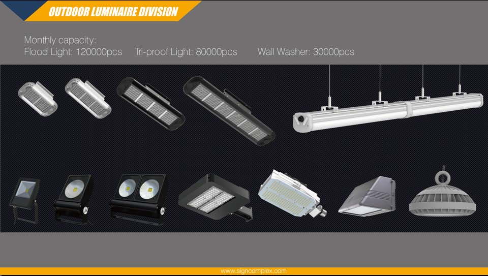 150lm/w modern led light tri-proof fixture IP65, 70w led tri-proof light