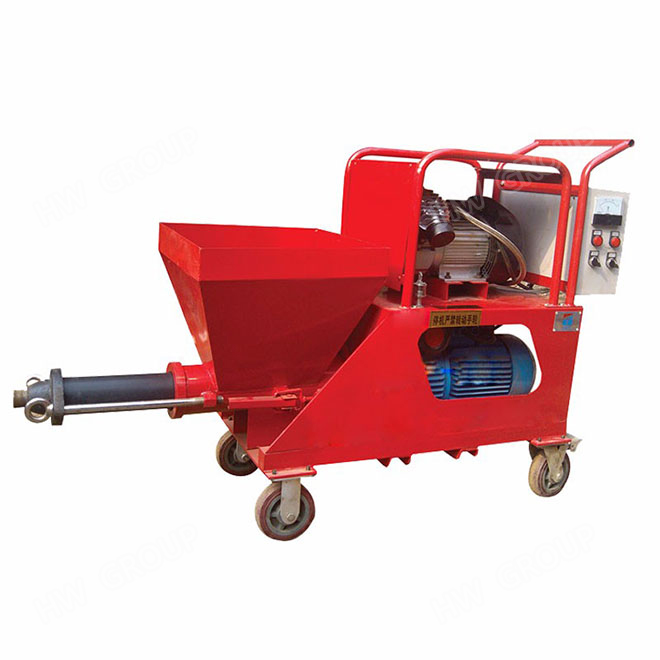 Spray plastering machine diesel for concrete mortar